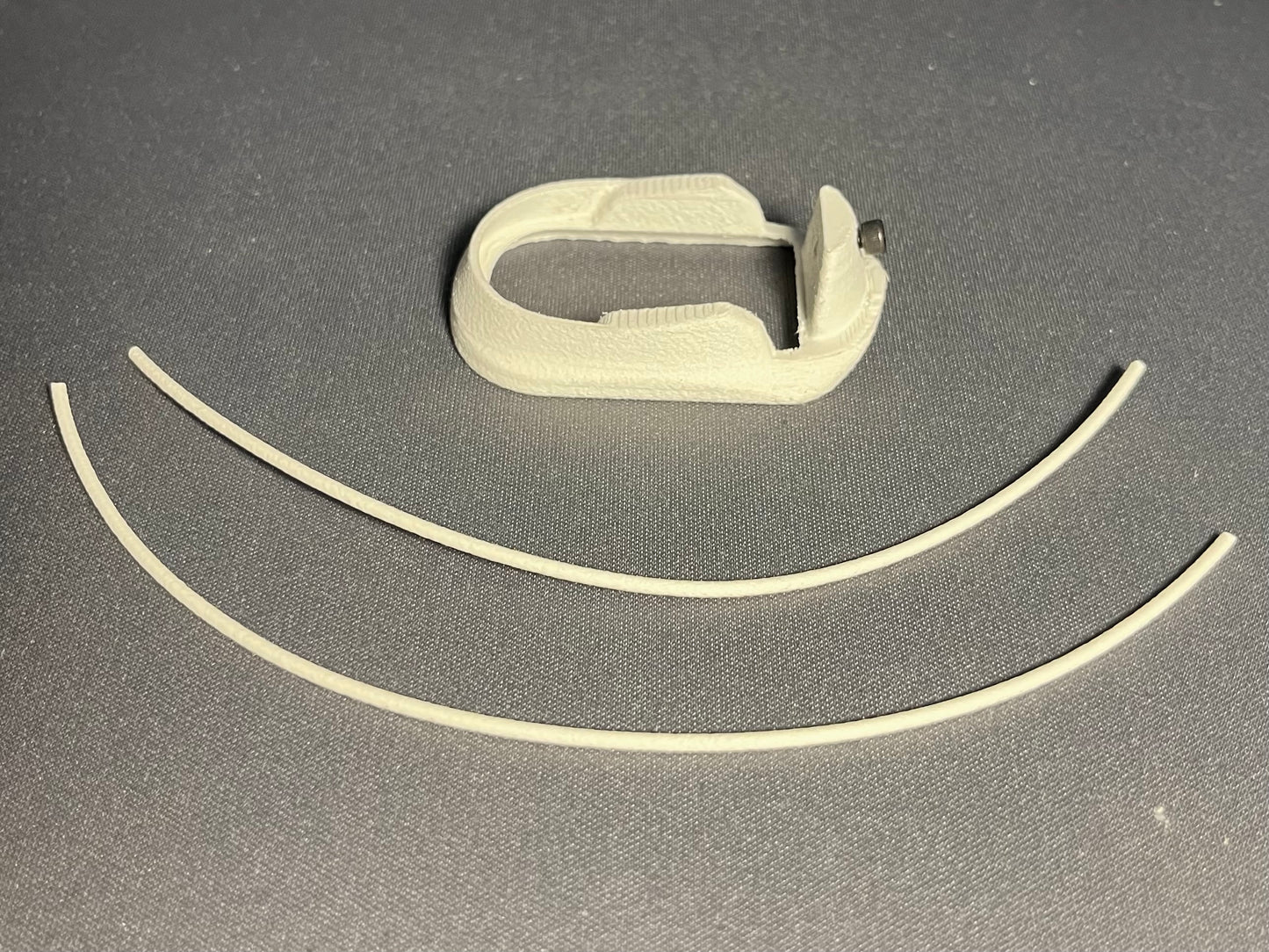 White - Flared Magwell For PSA Dagger - Glass Reinforced Nylon - Dye any color!